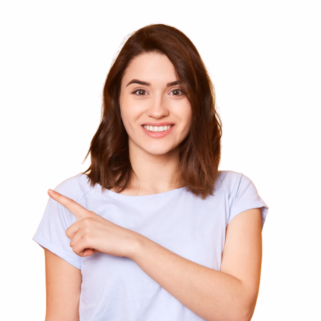 Patient with beautiful smile at Smile Dental Clinic